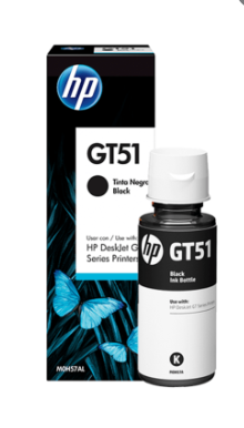 tinta preta GT51 HP
