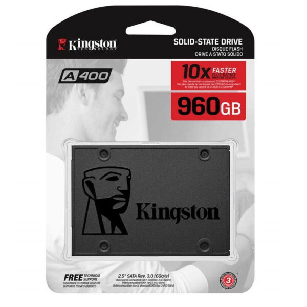 SSD 960GB Sata3 A400 SA400S37/960G Kingston